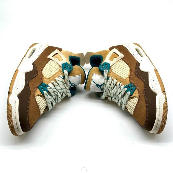 Air Jordan 4 Cacao sneakers kids Size 4Y - Picture 8 of 11